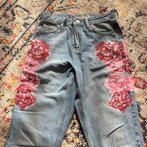 Mom Topshop jeans
